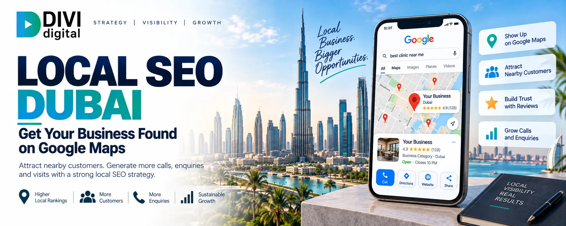 Local SEO Dubai: How to Get Your Business Found on Google Maps